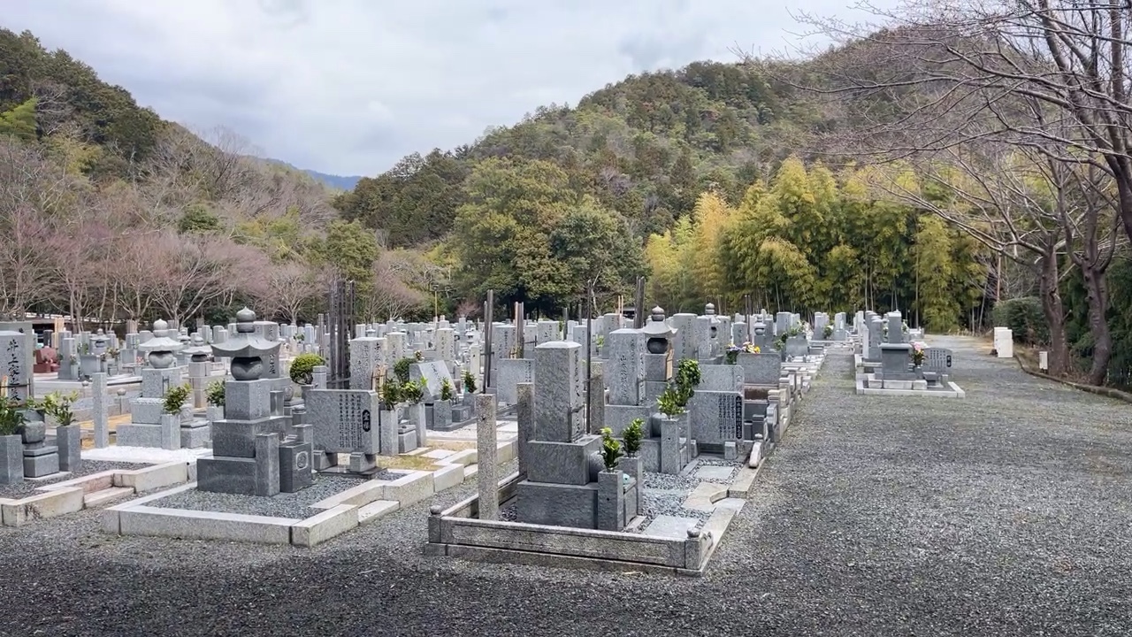More typical, modrern grave markers