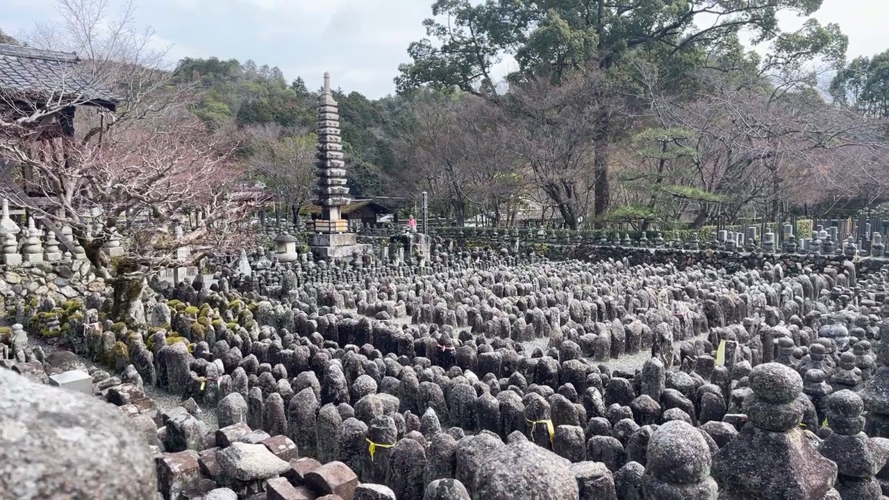 Grave of thousands of exposed bodies taken in by the Buddhists