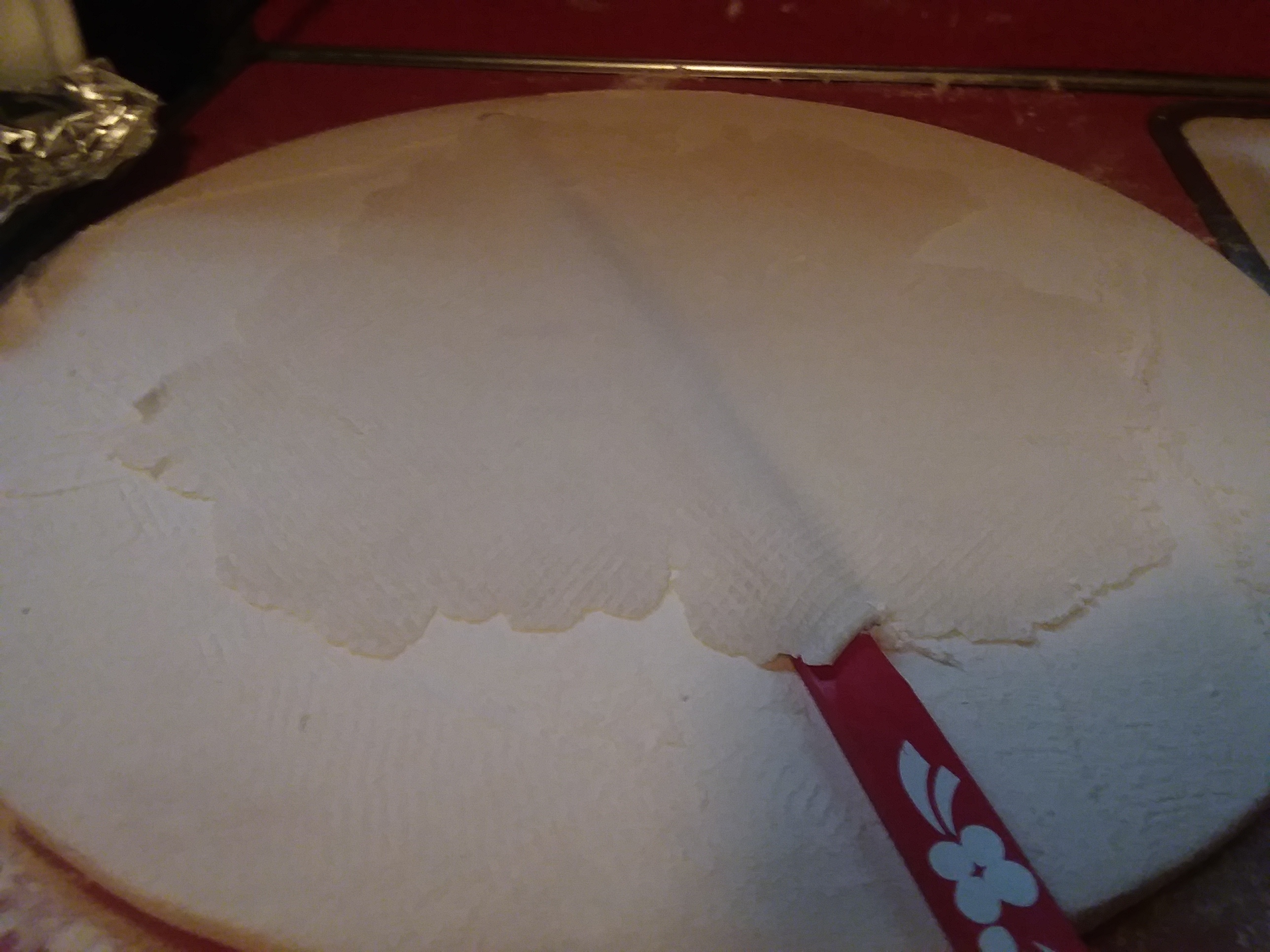 lefse stick being skinny