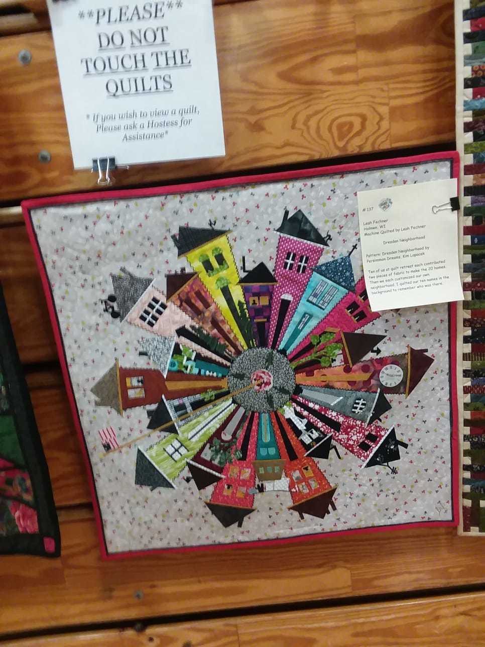 A quilt with a neighborhood