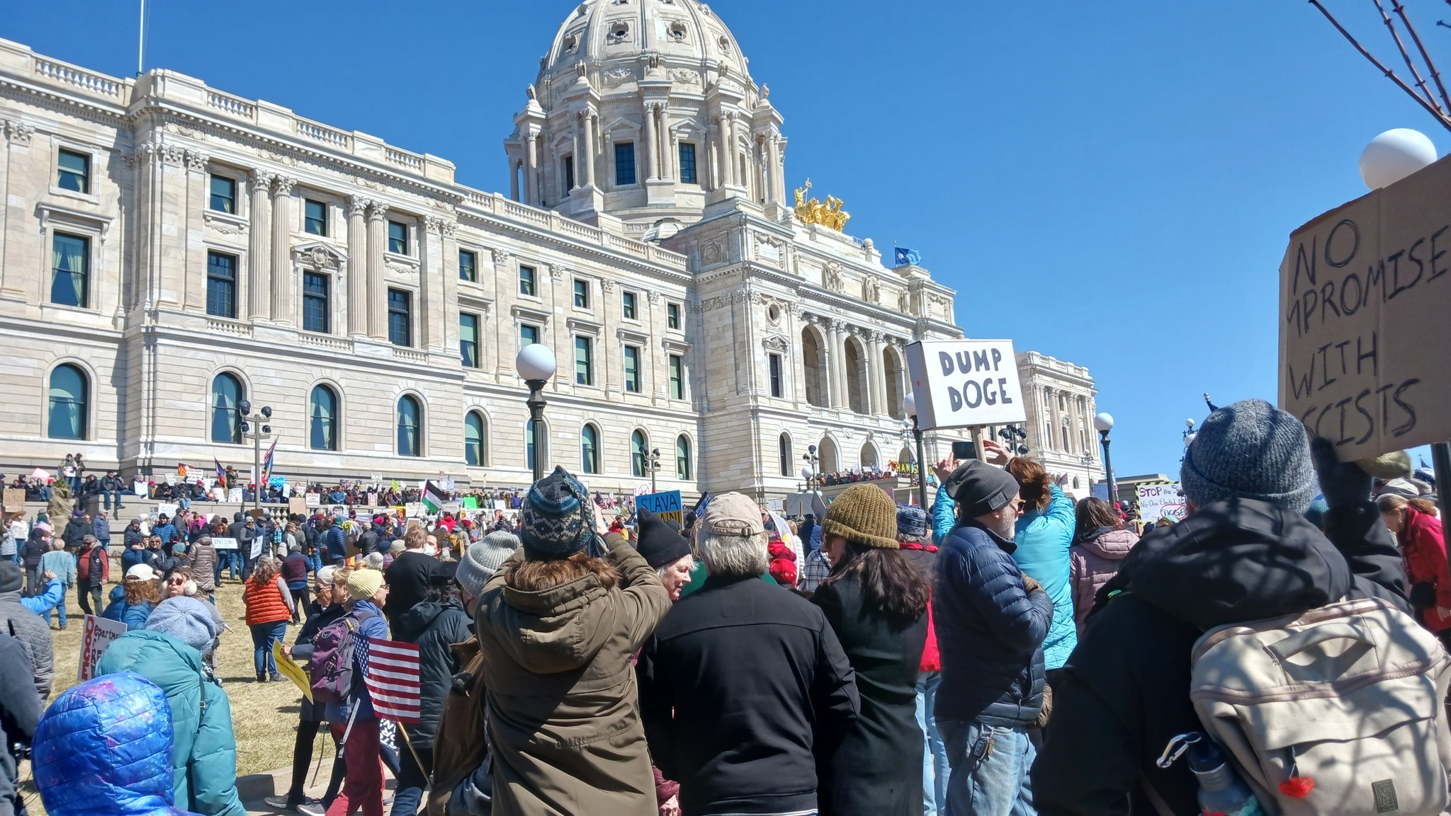 2025 Hands Off Protest at St. Paul